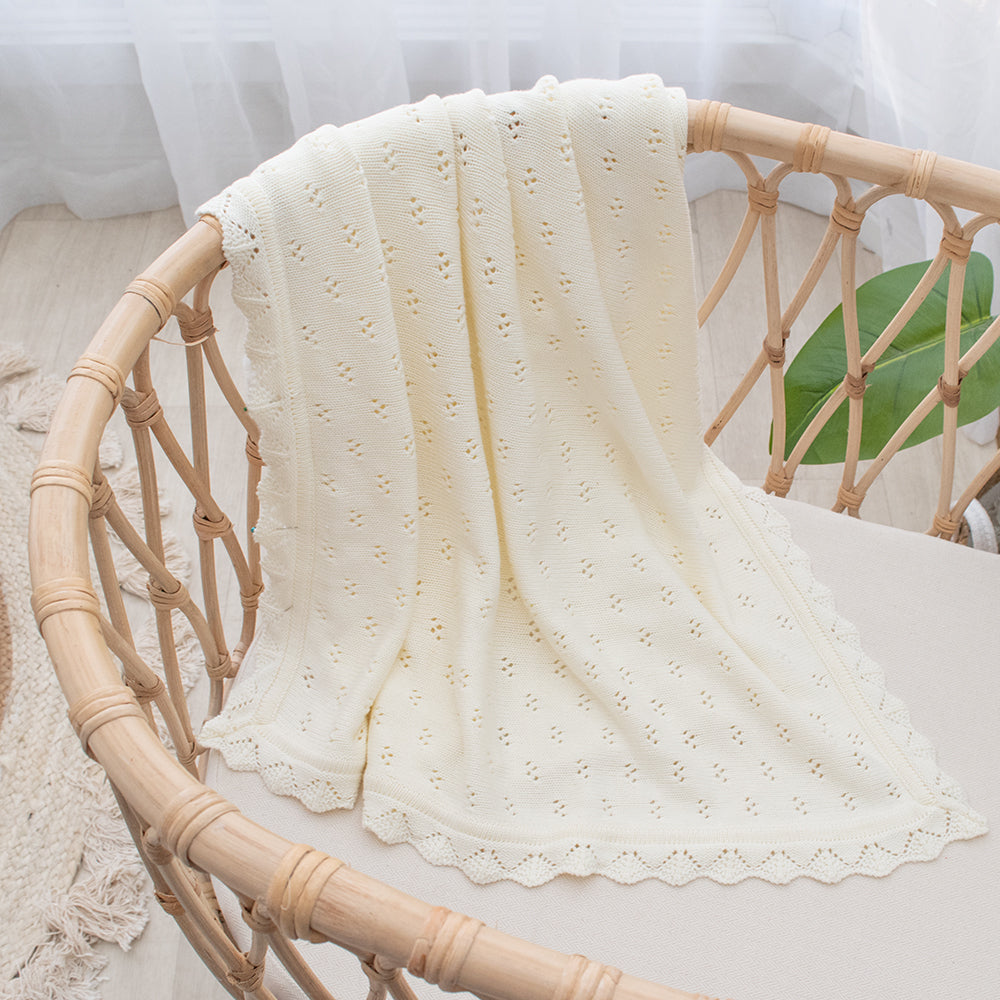 BAMBOO COTTON HEIRLOOM BLANKET