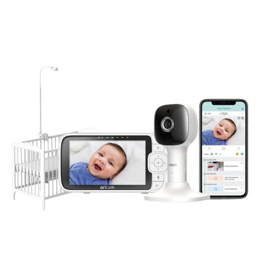 ORICOM 5inch SMART HD NURSERY PAL MONITOR w COT STAND