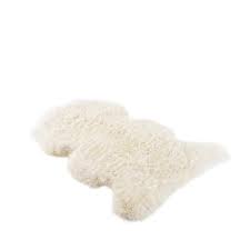 UGG RUG LONG WOOL NATURAL