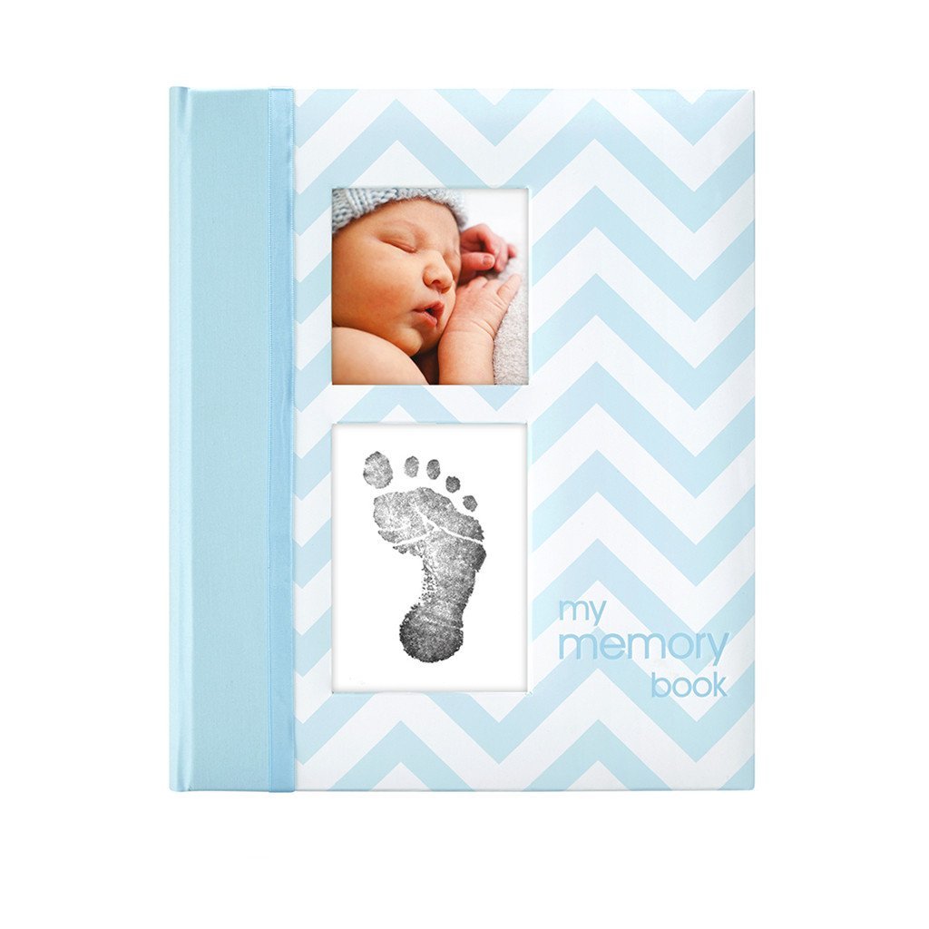 Chevron Baby Journal Blue