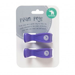 All 4 Ella Pram Pegs 2 Pack