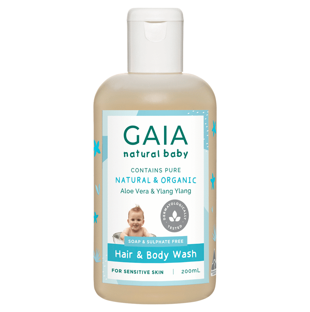 GAIA BABY HAIR & BODY WASH