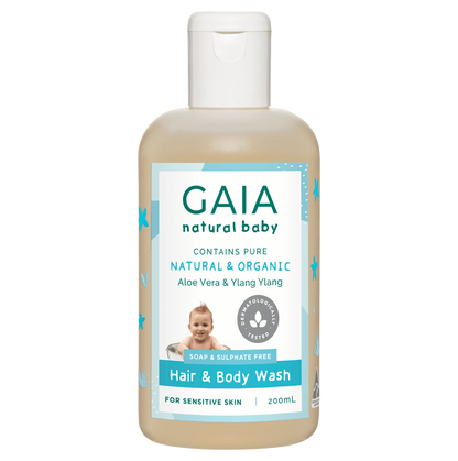 GAIA BABY HAIR & BODY WASH