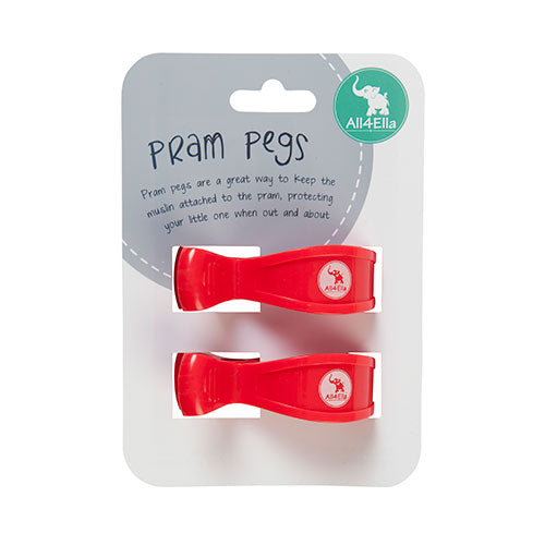 All 4 Ella Pram Pegs 2 Pack