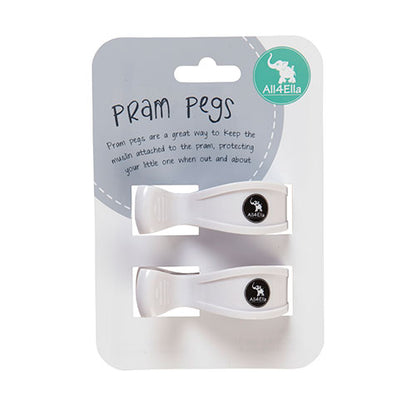 All 4 Ella Pram Pegs 2 Pack