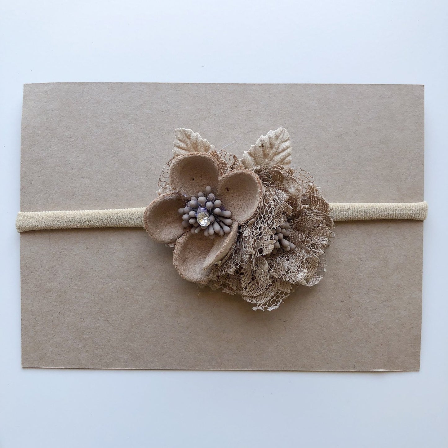 Petite Floral Lace Headband