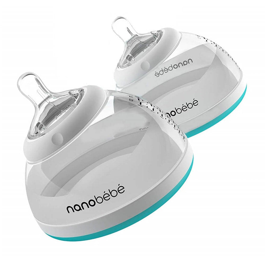 NANOBEBE 2 PACK  BREASTMILK BOTTLE