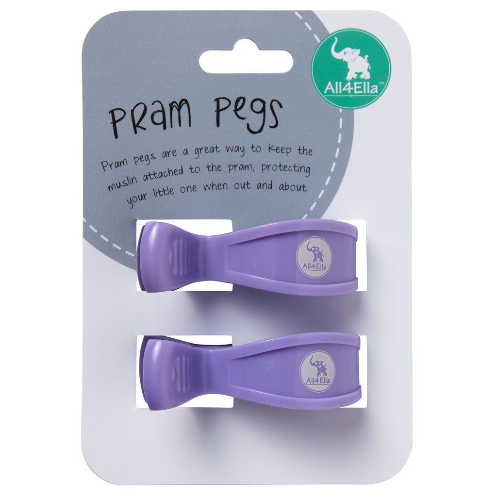 All 4 Ella Pram Pegs 2 Pack